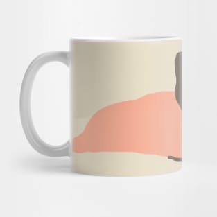 Bored Frenchie Abstract Mug